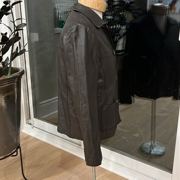 l VGUC Liz Claiborne leather jacket - Picture 6 of 12